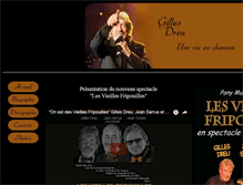 Tablet Screenshot of gillesdreu.fr